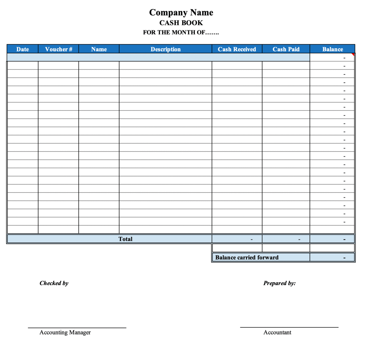 Petty Cash Book | Journal Entry | Example | Template - Accountinguide