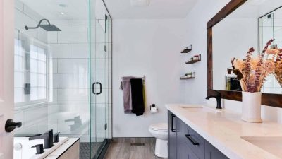 Bathroom cabinet storage