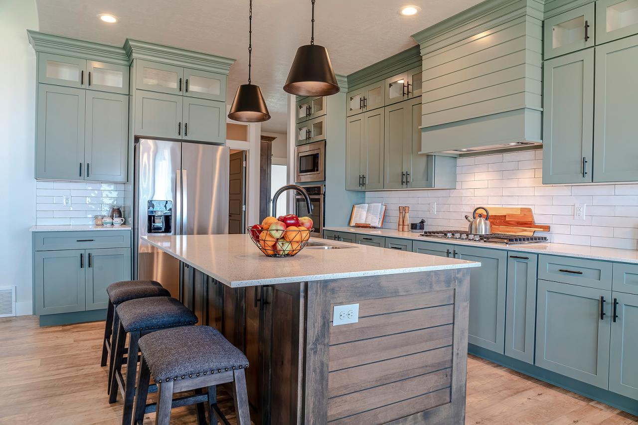 Kitchen storage cabinets